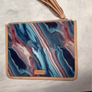 Consuela Multicolor Marbled Pouch